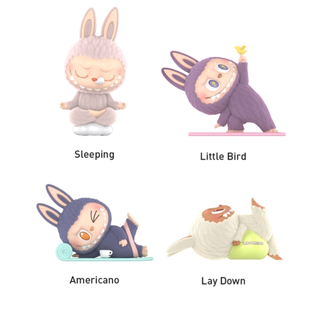 The Monsters Lazy Yoga Series Figure - Blind Boxes - Authentic - Picture 5 of 7